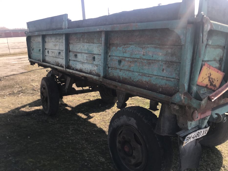 Самосвальний причіп зил
