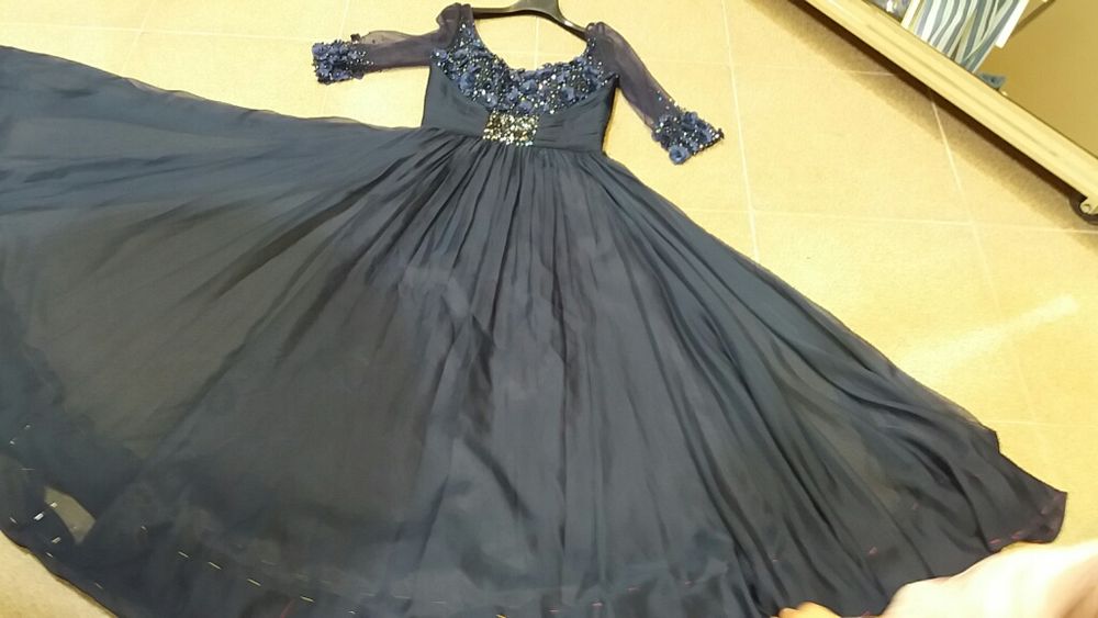 Vestido comprido de cerimônia