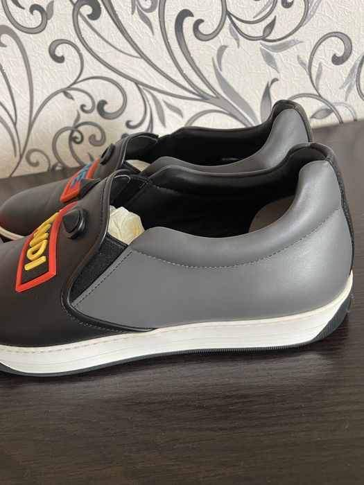 Слипоны,кеды Fendi  Оригинал