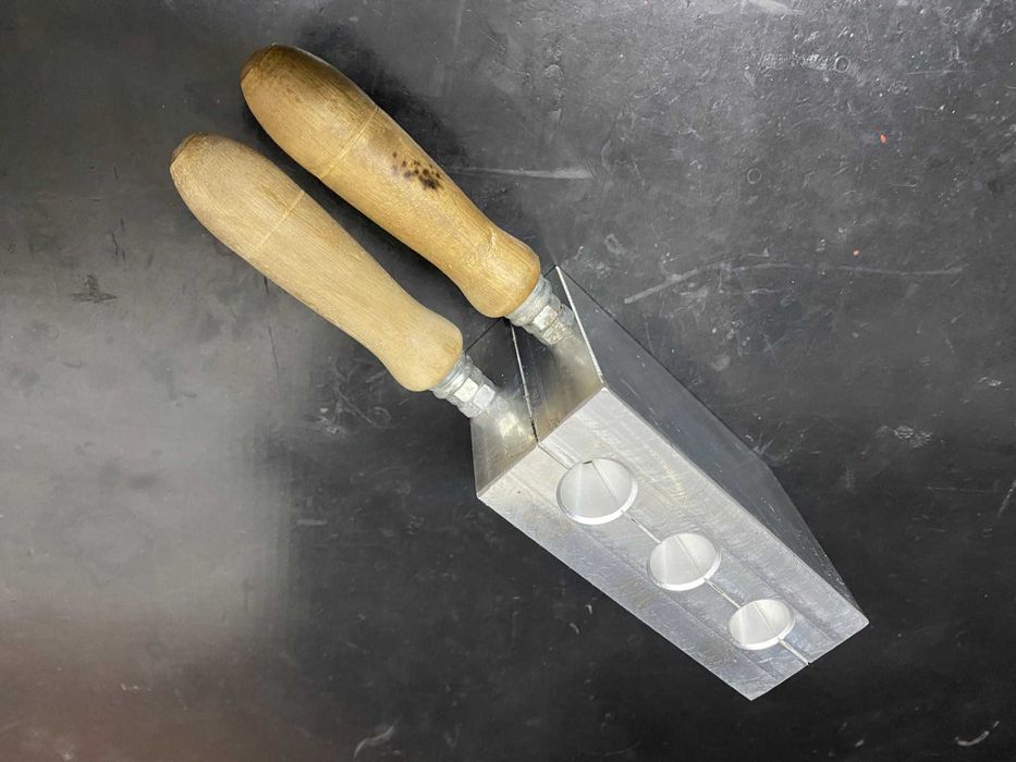 Molde chumbadas furadas / olivas