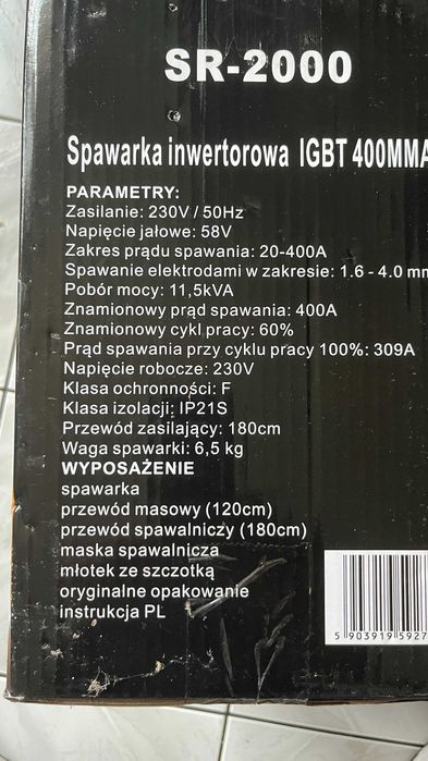 Spawarka Inwertorowa Boxer