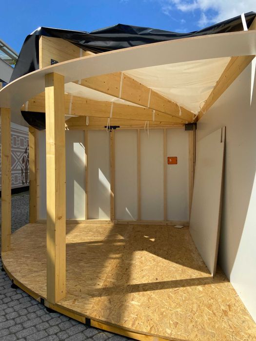 Pawilon plenerowy, wolnostojący