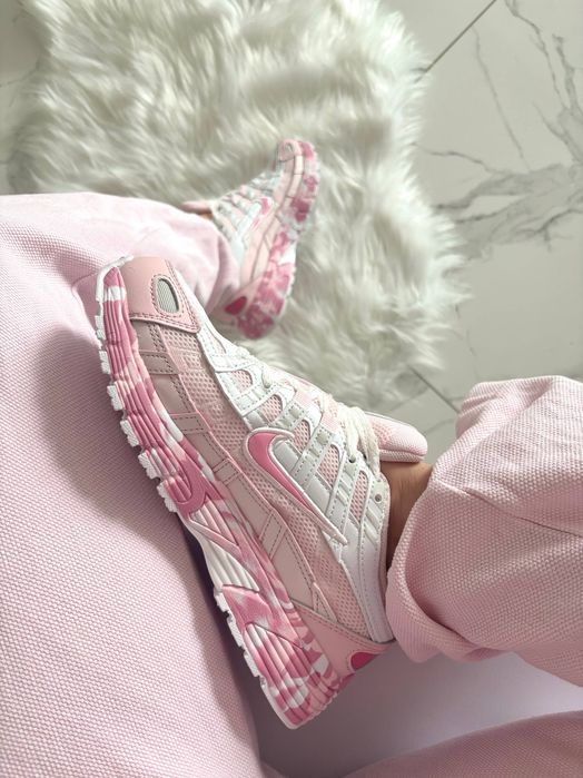 Кросівки Кроссовки Nike P-6000 Custom Pink Розовый Рожевий Кросовки демісезон