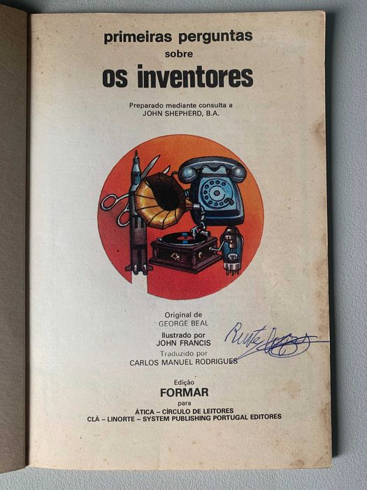 Primeiras Perguntas Sobre Os Inventores