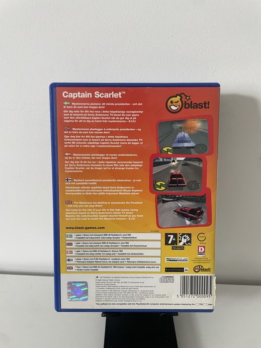 Gra Captain Scarlet Playstation 2 Ps2