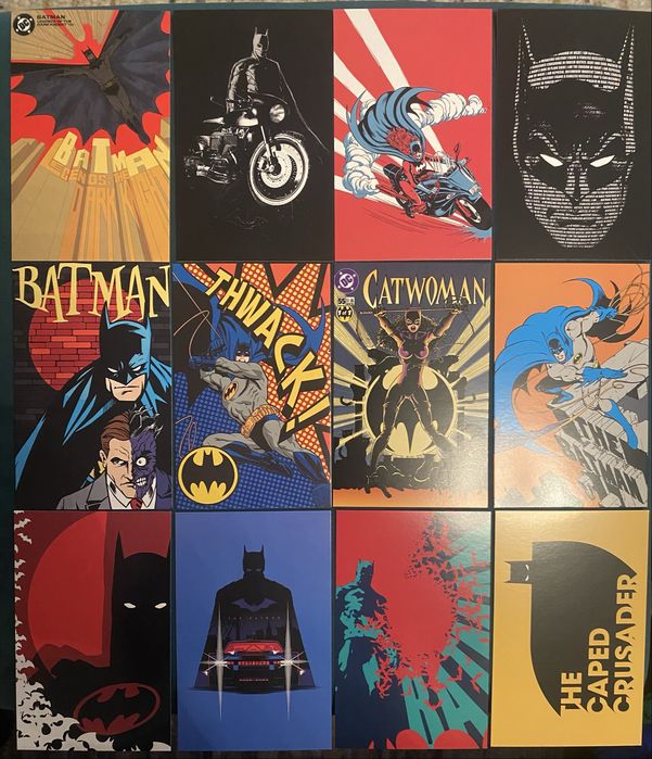 DC Comics Batman oficjalne licencjonowane pocztowki