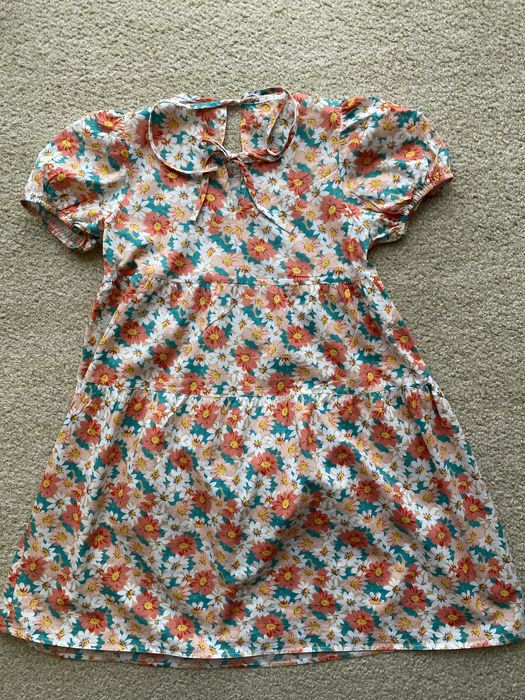 Кольорова, літня сукня для дівчинки 160 см