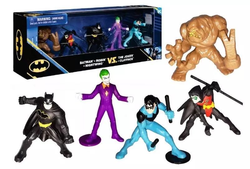 Figurki DC Batman 5cm 5-pack. Pro Kids