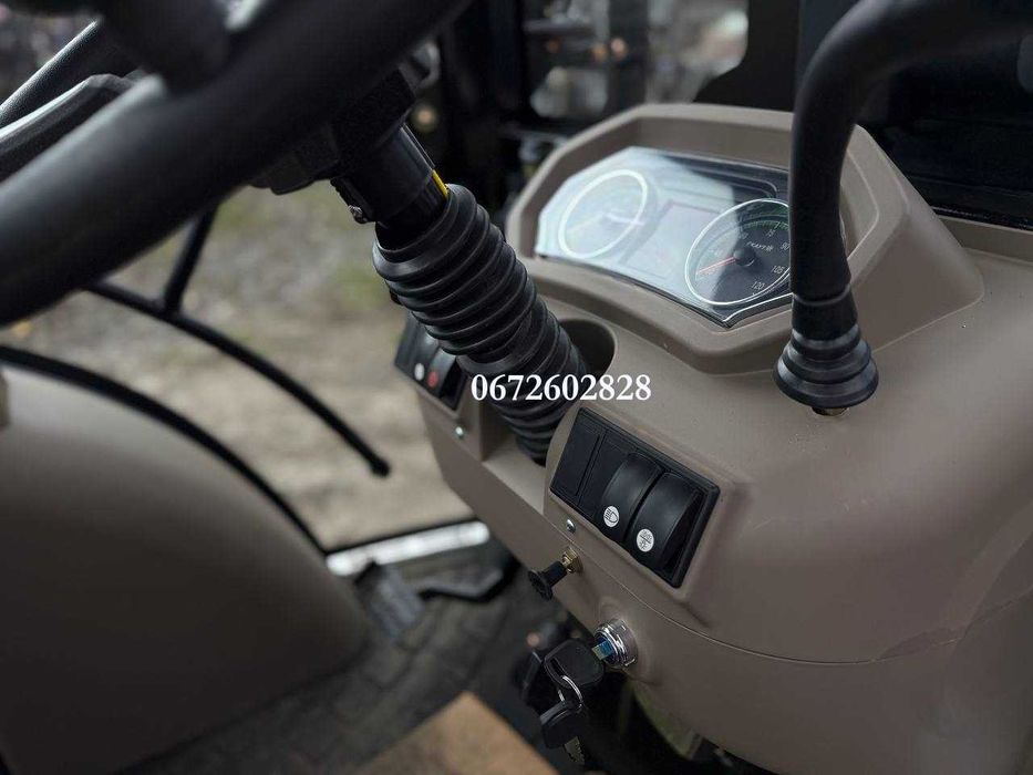 Мінітрактор Скаут TE-504C A/C + Кондиціонер оновлена пластикова кабіна