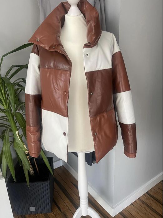 Kurtka skóra 100%  ocieplana S/M