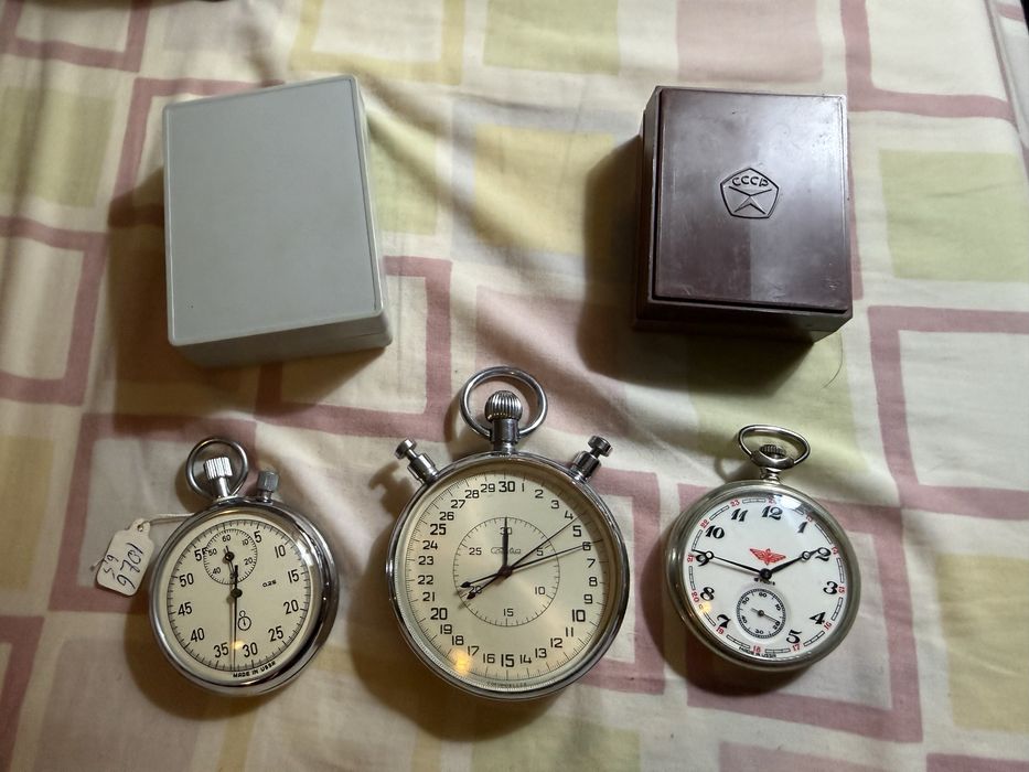 Relógio caminhos de ferro comboio e cronografos russos USSR CCCP split