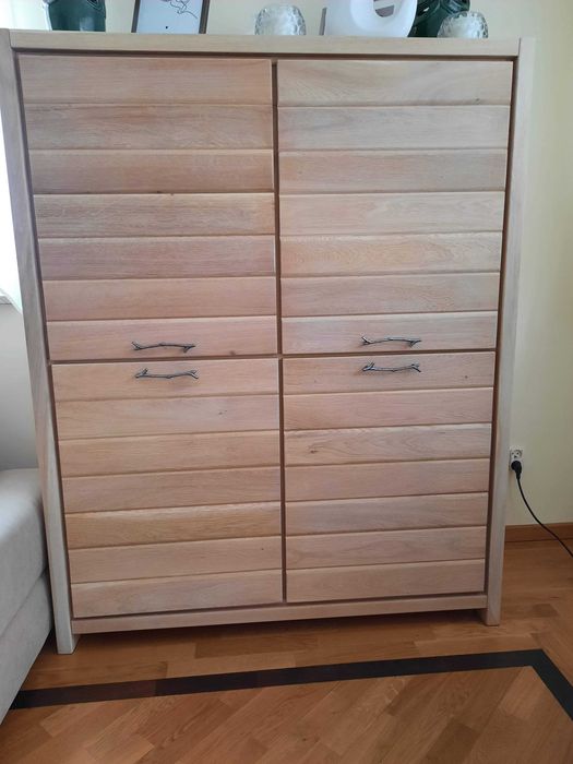 komplet mebli z litego drewna NOWE import belgia