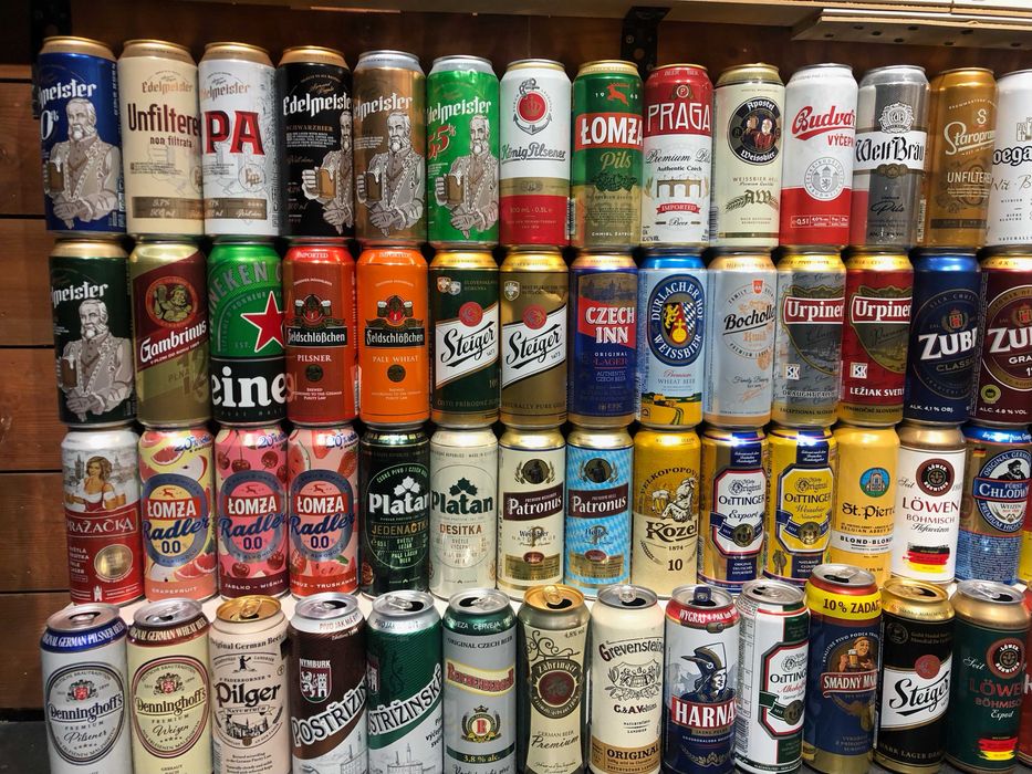 Банка  з пива, пивна банка металева