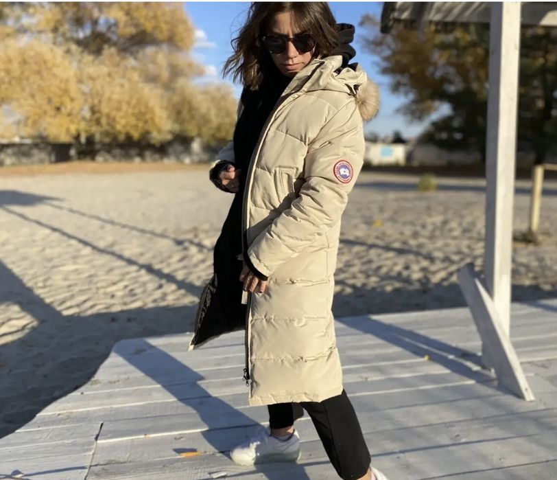 Жіноча зимова парка пуховик Канада Гус розмір Xs