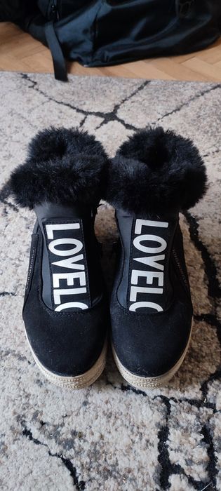 Botki z futerkiem 36