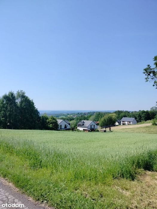 Działka budowlana z drogą asfaltową - Widok 5