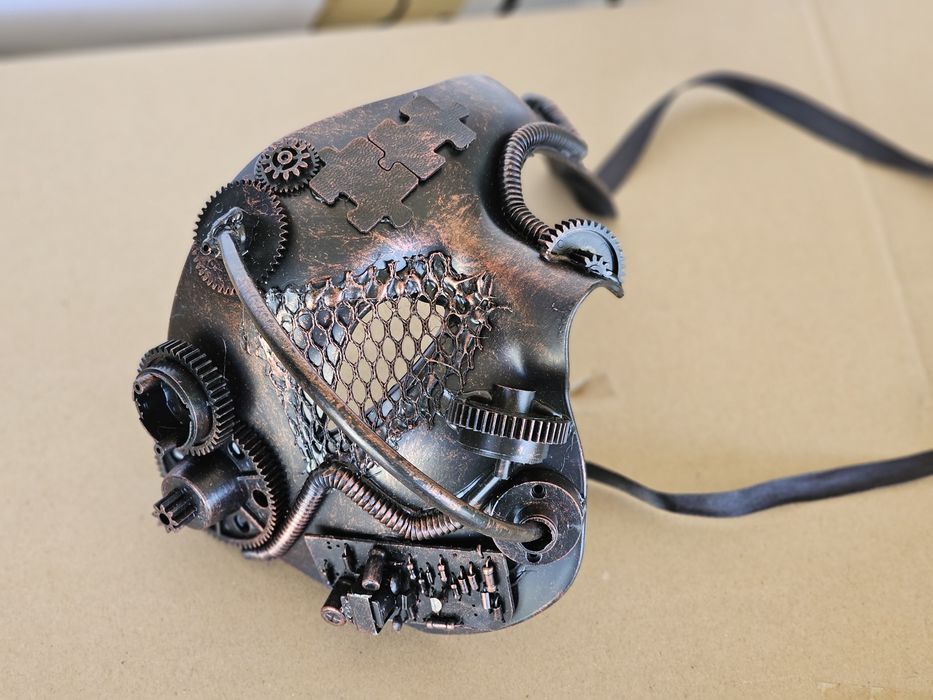 Маска Стимпанк Steampunk нова