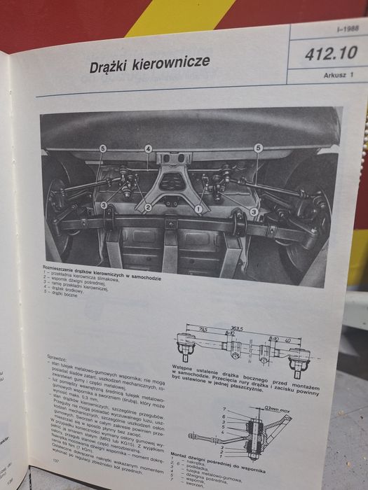 Polski Fiat 126p Autoryzowana Instrukcja Napraw stan bardzo dobry
