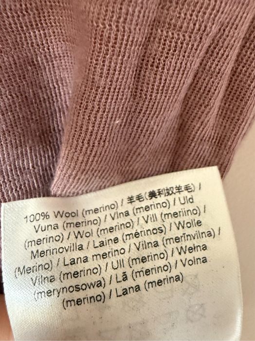Welniane body Wheat 68 merino