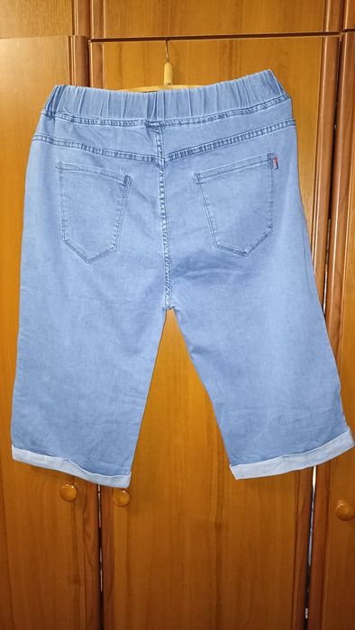 Жіночі джинсові бріджі БАТАЛ