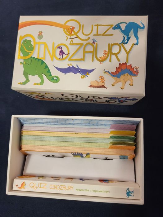 Quiz Dinozaury - gra karciana