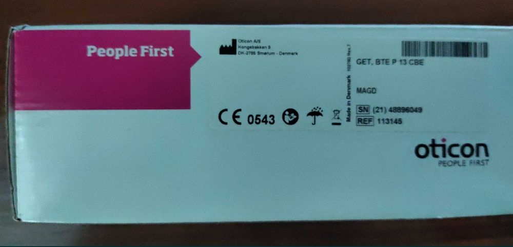 Слуховой аппарат Oticon GET BTE Power