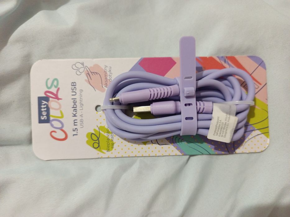 Nowy kabel USB-A- Lightning