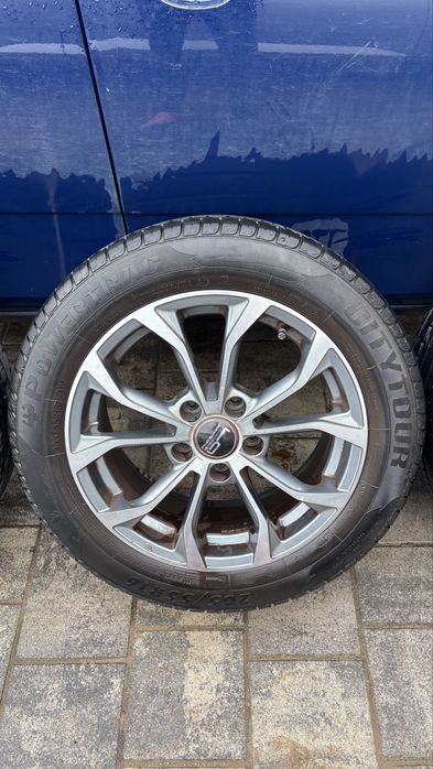 Felgi aluminiowe Skoda VW 16 5x112 plus dystanse