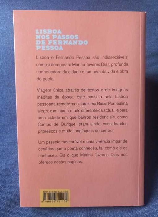 Lisboa nos Passos de Fernando Pessoa - Marina Tavares Dias