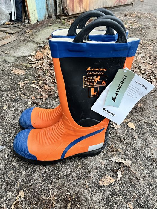VIKING® Orange 1-69310 Пожежний гумовий водозахисний черевик
