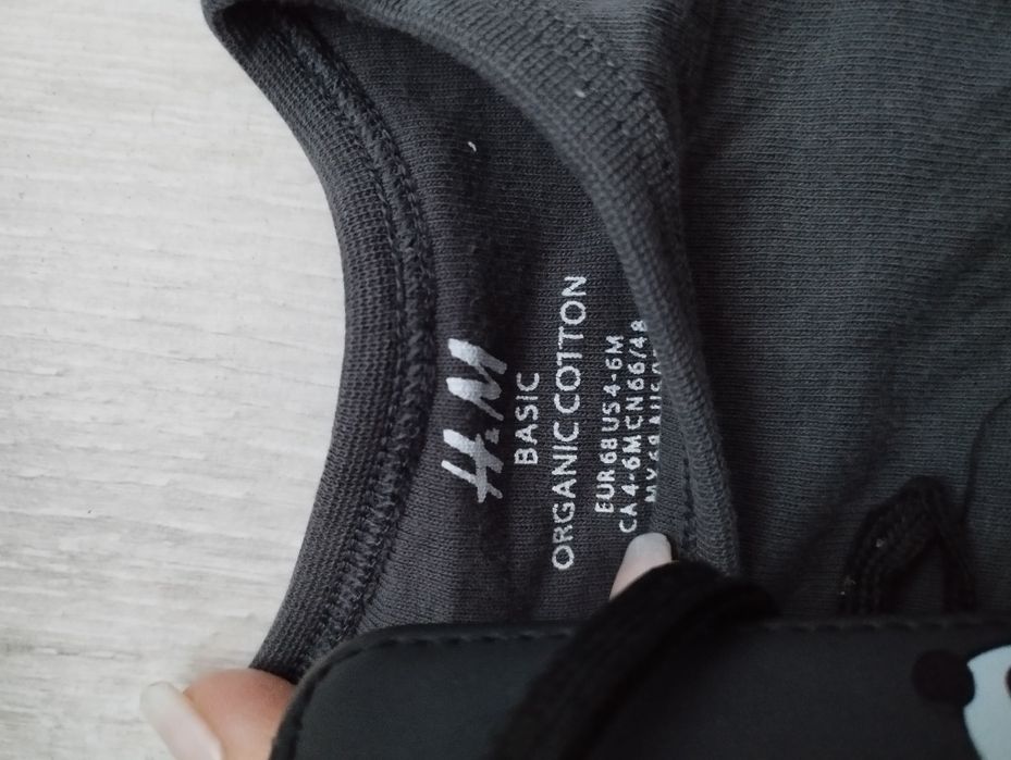 Body z długim rękawem H&M 68