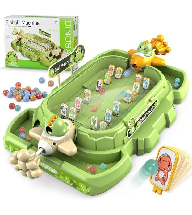 Nicknack Dinosaur Marble Game Duel, gra zręcznościowa