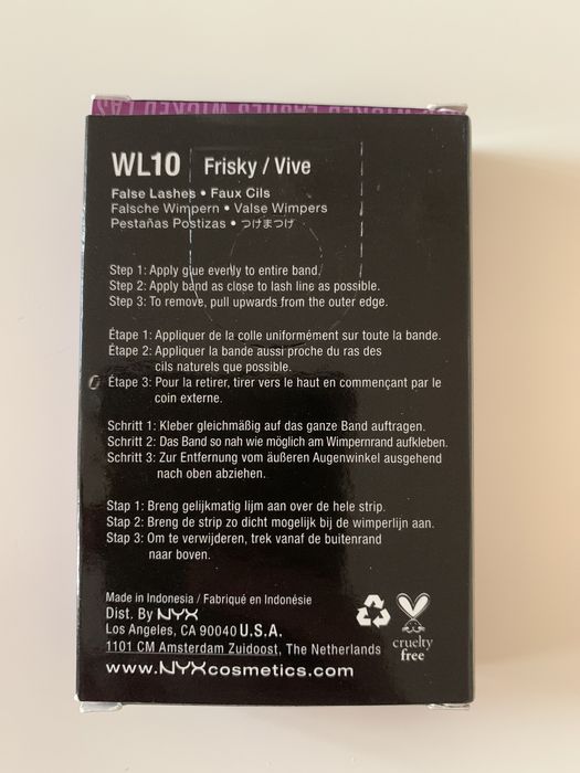 Nyx Wicked lashes WL10 Frisky