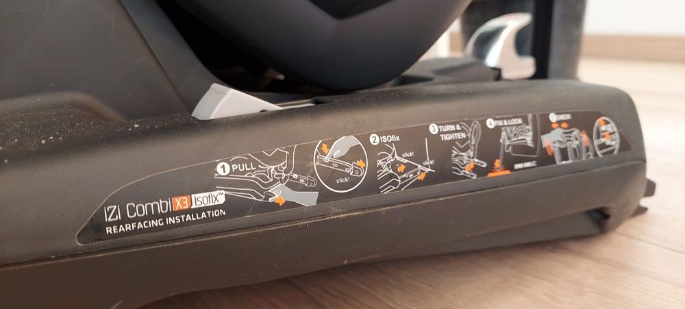 Fotelik samochodowy BEZPIECZNY  isofix Be Safe IZ