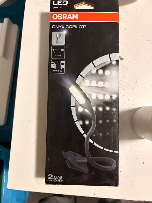 Lampa LED Osram Onyx Copilot | 12V 24V | NOWA w pudełku | Giętka