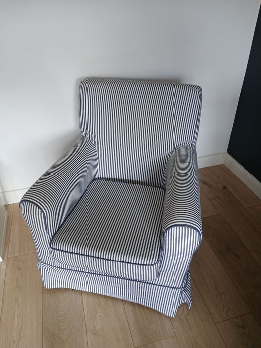 Fotel ikea paski