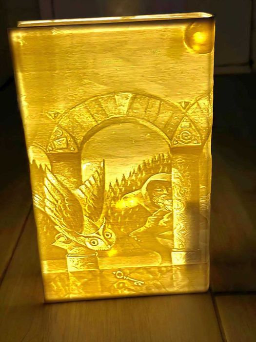 Lampka Książka 3D – Harry Potter i Kamień Filozoficzny