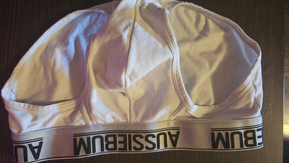 Białe slipy Aussiebum
