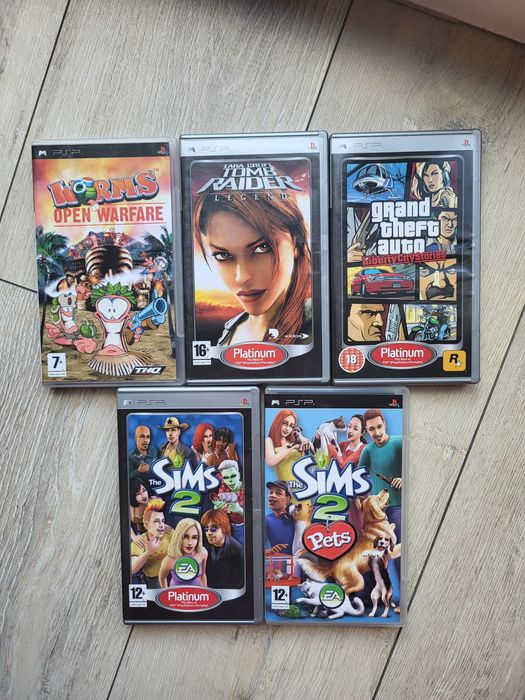 Gry sony PsP sims, gra, tomb raider
