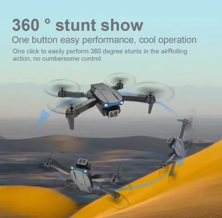 Квадрокоптер дитячий  дрон  E88  PRO 4 K HD Camera
Квадрокоптер дрон