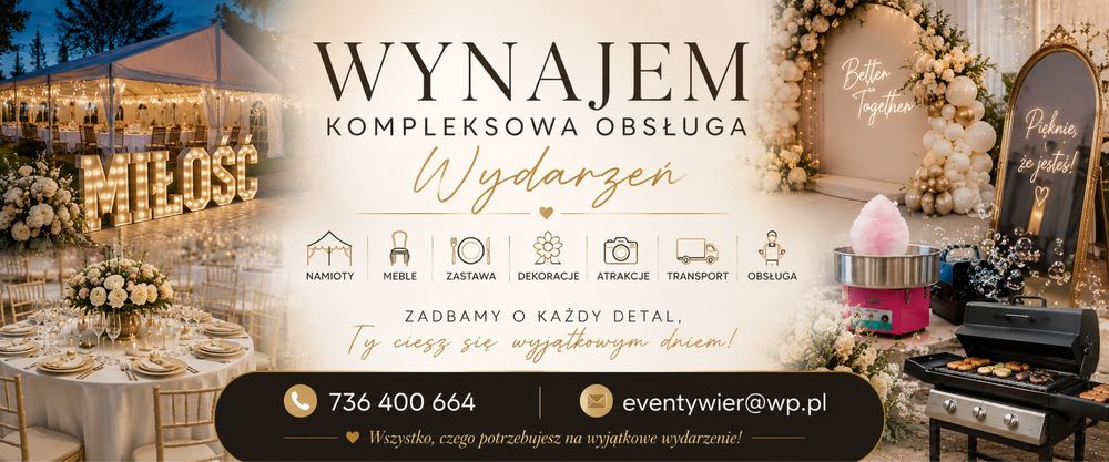 Lustro z wybranym napisem na wynajem