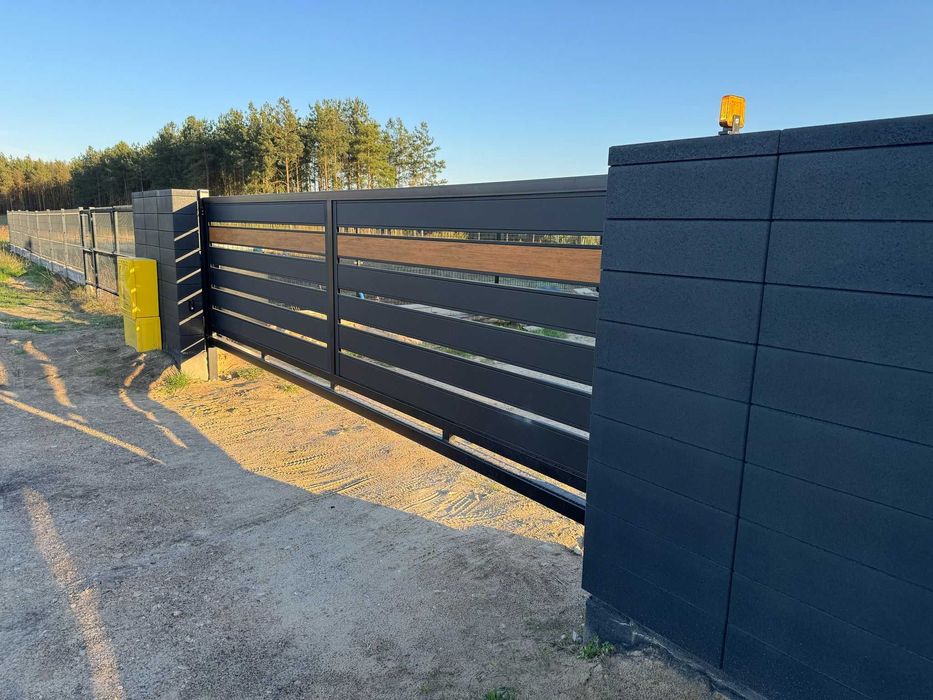 Żaluzja! ogrodzenie żaluzjowe! Panel Płot Metal! Sztachety! Na wymiar!