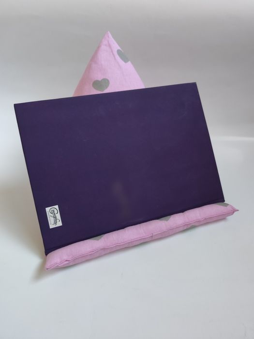 Текстильна подушка підставка для планшета