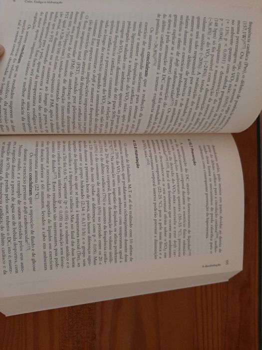 Livro Calor, Fadiga e Hidratação - Basil Ribeiro