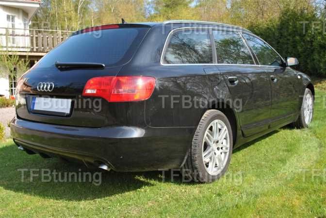 Dyfuzor zderzaka tył A6 C6 Avant 2005- 2009 ver 1 TFB TUNING