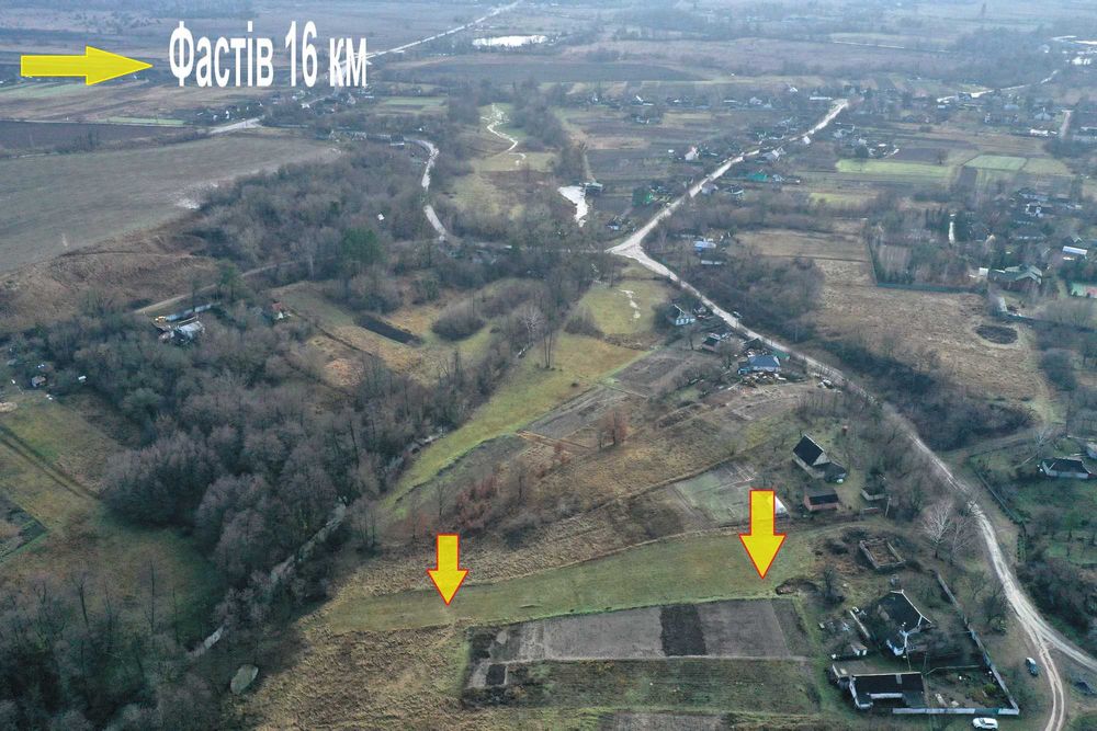 Соснівка продаж 0.37 га з фундаментом поруч з Лісом та Річкою