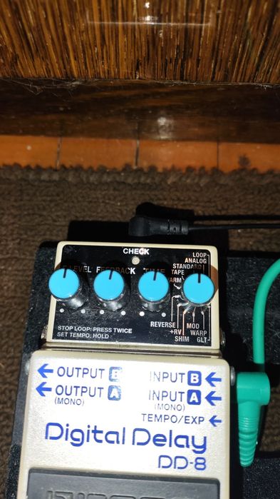 Педали для гитар. DD-8 и PD-01 + педалборд с чехлом