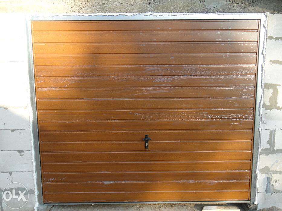 Brama 200x190 garażowa złoty dąb BRAMY na wymiar dostawa Gratis