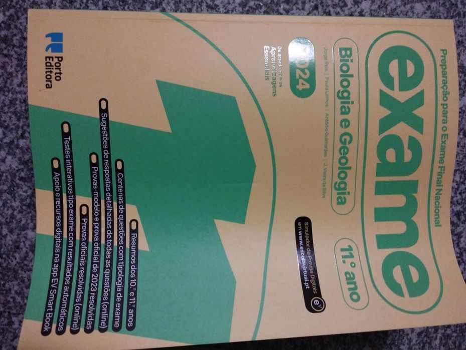 LIvros preparação exames 11º e 12°