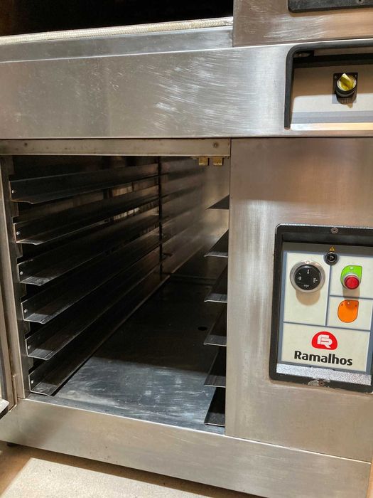 Forno elétrico Ramalhos terminal cozedura 2 camaras 1 tab com estufa